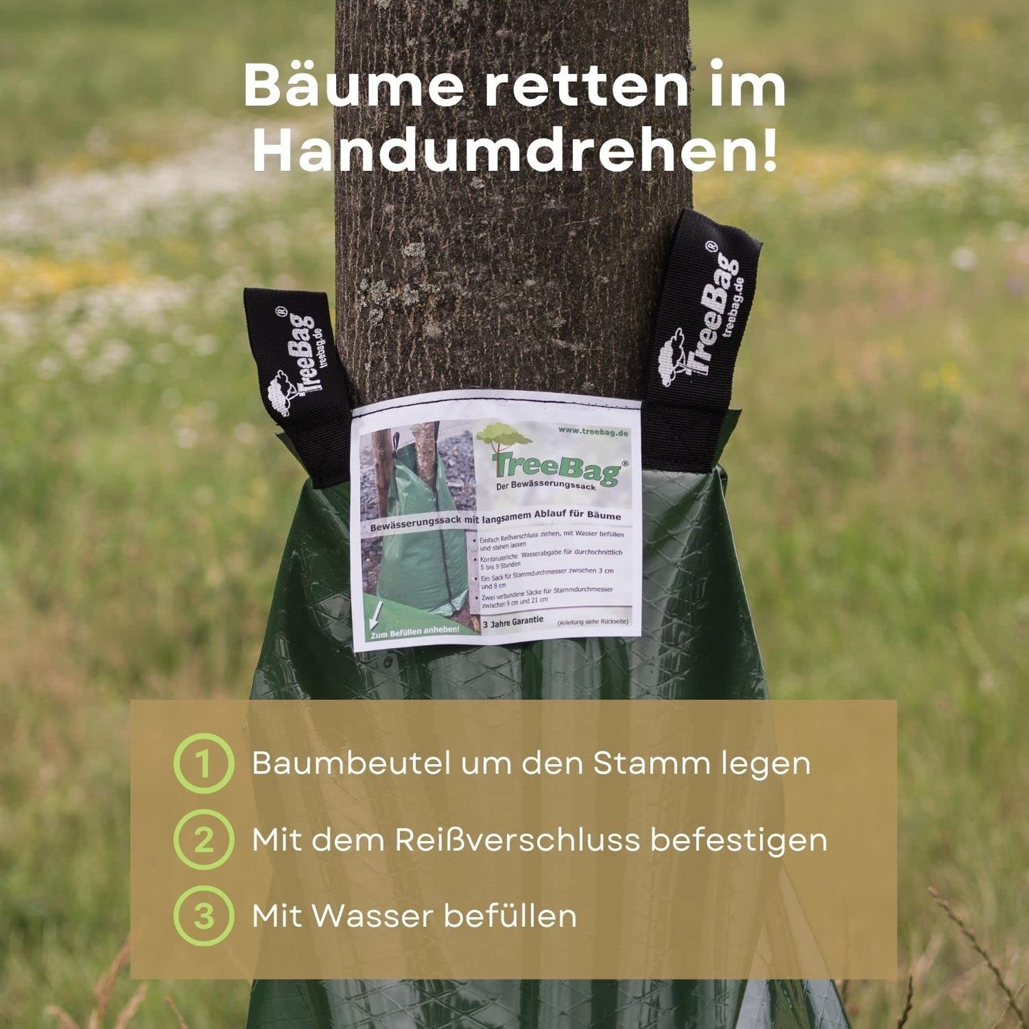 Bäume retten in Handumdrehen