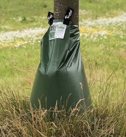 Treebag PVC Bewässerungssack 75L Grün zur Baumbewässerung