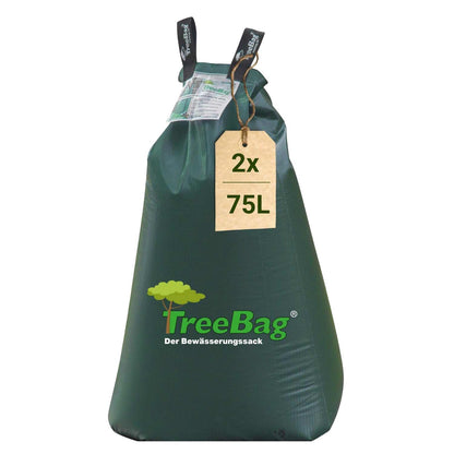 Treebag PVC Bewässerungssack 75L Grün zur Baumbewässerung Produktbild 2 Stück
